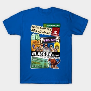 Famous Scottish Cities : Glasgow / Glesga T-Shirt